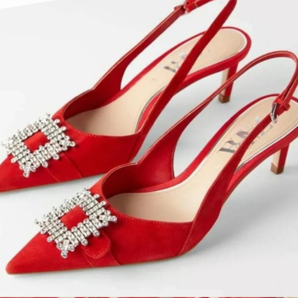 Zara brand new red heels